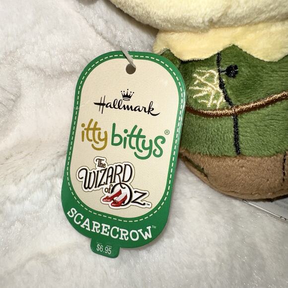 NWT 2013 Hallmark Itty Bittys Plush Wizard Of Oz Scarecrow - Picture 2 of 5